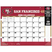 NFL San Francisco 49ers 2026 Desk Calendar