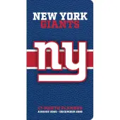 NFL New York Giants 17 Month 2026 Pocket Planner