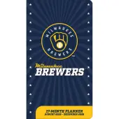 MLB Milwaukee Brewers 17 Month 2026 Pocket Planner