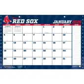 MLB Boston Red Sox Small 2026 Desk Pad