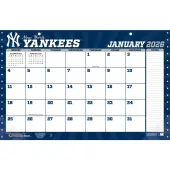 MLB New York Yankees Small 2026 Desk Pad