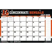 NFL Cincinnati Bengals Small 2026 Desk Pad