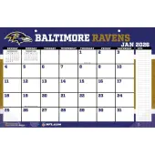 NFL Baltimore Ravens Small 2026 Desk Pad