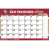 NFL San Francisco 49Ers Small 2026 Desk Pad