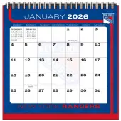 NHL New York Rangers 2026 Desk Calendar