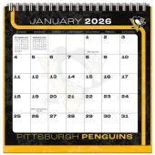 NHL Pittsburgh Penguins 2026 Desk Calendar