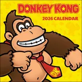 Donkey Kong 2026 Wall Calendar