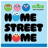 Sesame Street 2026 Mini Wall Calendar