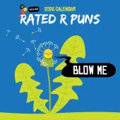 Rated R Puns 2026 Wall Calendar