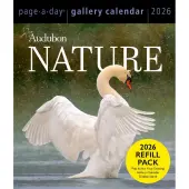 Audubon Nature 2026 Desk Calendar Refill Pack