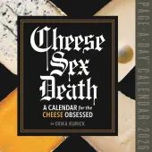 Cheese Sex Death Coloring 2026 Desk Calendar
