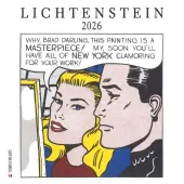 Roy Lichtenstein 2026 Wall Calendar