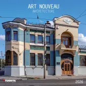 Art Nouveau Architecture 2026 Wall Calendar