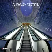 Subway Station 2026 Wall Calendar