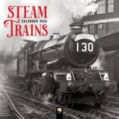 Steam Trains Heritage  2026 Wall Calendar