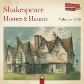 Flowers of Shakespeare 2026 Wall Calendar