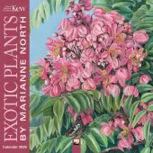 Kew Gardens Exotic Plants 2026 Wall Calendar by Marianne North