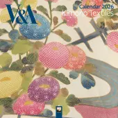 Japanese Kimono Textiles 2026 Wall Calendar