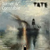 Tate Turner and Constable 2026 Wall Calendar