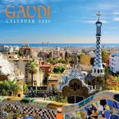 Antoni Gaudi 2026 Wall Calendar