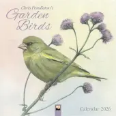 Chris Pendleton Garden Birds 2026 Wall Calendar