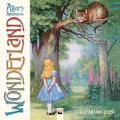 Alice in Wonderland 2026 Wall Calendar