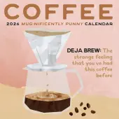 Coffee Mugnificently Punny 2026 Wall Calendar