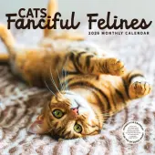 Cats Fanciful Felines 2026 Wall Calendar