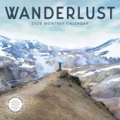 Wanderlust 2026 Wall Calendar
