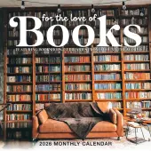For the Love of Books 2026 Wall Calendar
