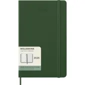 Moleskine Large Myrtle Green 12 Month 2026 Weekly Planner