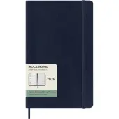 Moleskine Large Blue Weekly Soft Cover 12 Month 2026 Planner