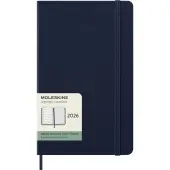 Moleskine Large Blue Weekly Hard Cover 12 Month 2026 Planner