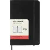 Moleskine Pocket Black Daily Soft Cover 12 Month 2026 Planner