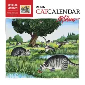 B Kliban Cat Special Edition 2026 Wall Calendar