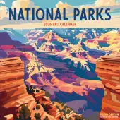 National Parks Art 2026 Wall Calendar