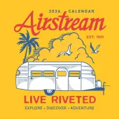Airstream Heritage 2026 Wall Calendar
