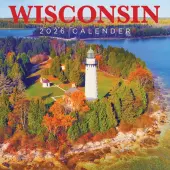 Wisconsin 2026 Wall Calendar