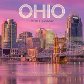 Ohio 2026 Wall Calendar