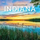 Indiana 2026 Wall Calendar
