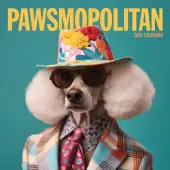 Pawsmopolitan 2026 Wall Calendar
