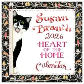 Susan Branch Heart of the Home 2026 Mini Wall Calendar