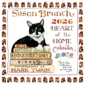 Susan Branch Heart of the Home 2026 Wall Calendar