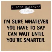 Anti Affirmations 2026 Mini Wall Calendar
