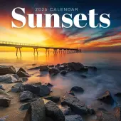 Sunsets 2026 Wall Calendar