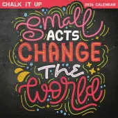 Chalk It Up 2026 Wall Calendar