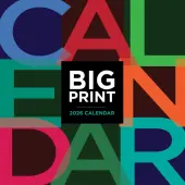 Big Print 2026 Wall Calendar