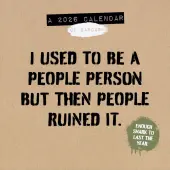 AntiAffirmations 2026 Wall Calendar