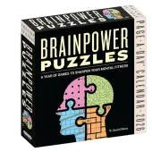 Brainpower Puzzles 2026 Desk Calendar