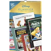 Disney Classic Poster 2026 Slim Wall Calendar